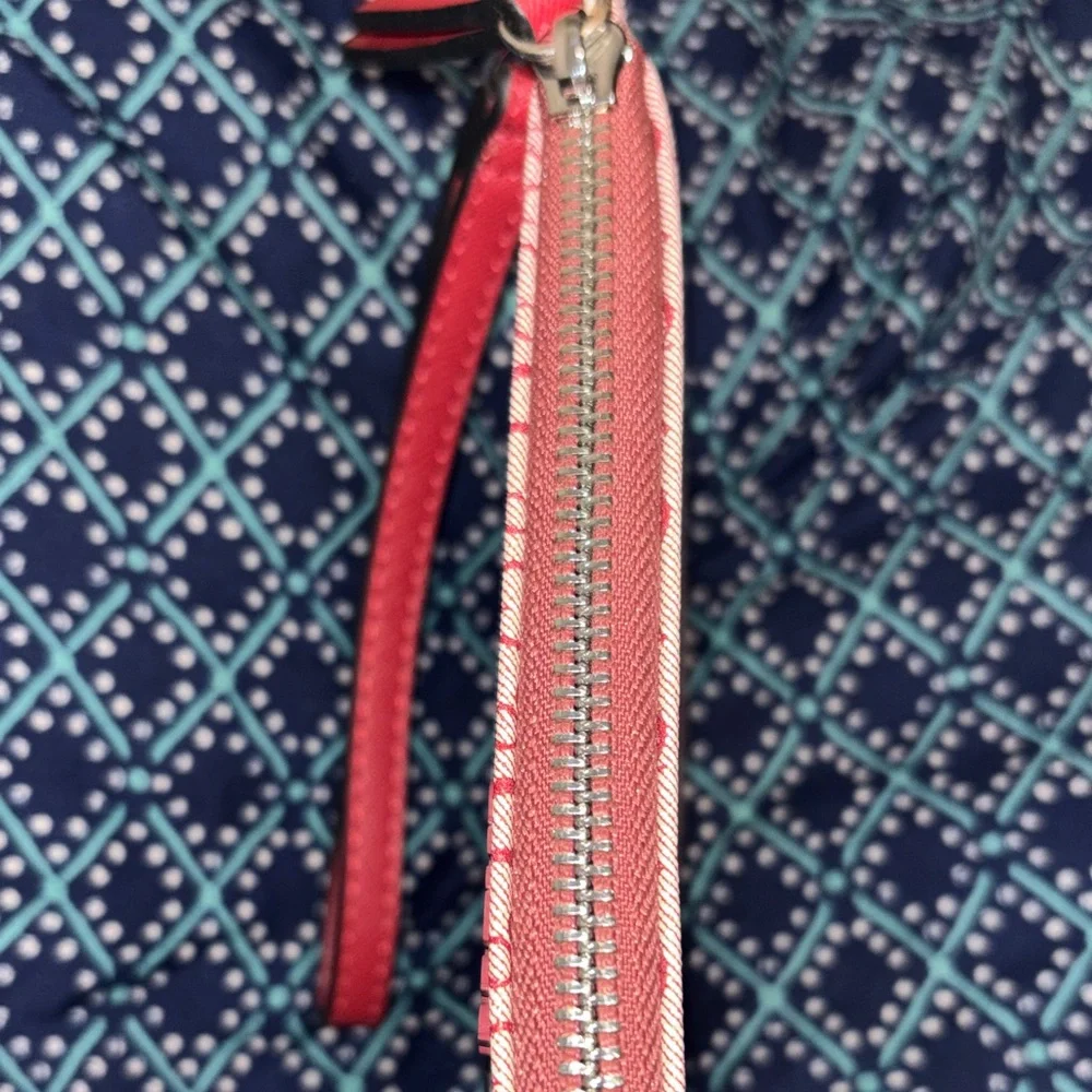 Guess Red  Patterned Wristlet - Picture 5 of 5